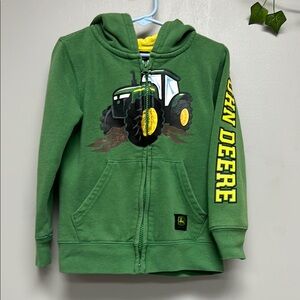 Boys 4t John Deere zip up jacket